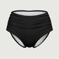 High Waist Ruched Pant Black