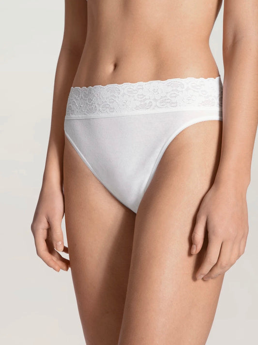Brief High Waist Hvit