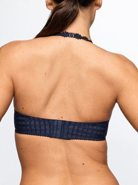 Avero Padded Heartshape Velvet Blue