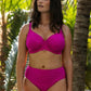 Beach Waves Bikini Top Fuchsia