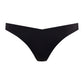 Jewel Bikini Cove Brazilian Bikini Bottom Black
