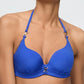 EMLY Padded Heartshape Electric Blue