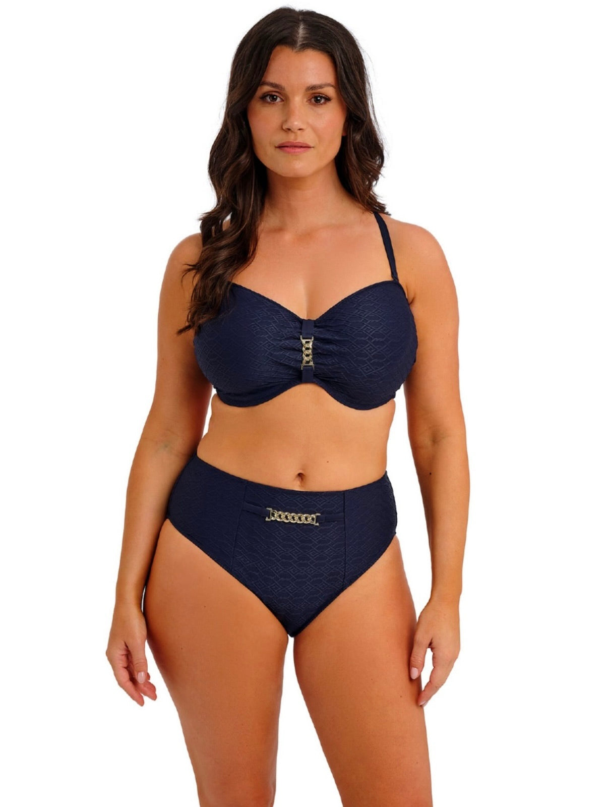 Azores Midnight UW Bandeau Bikini Top