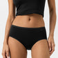 Superfine Organic Waist Pants Black