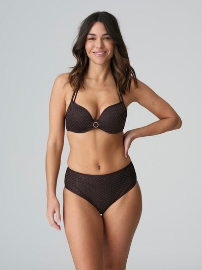 Tomar Earth Padded Bikini Top Heartshape