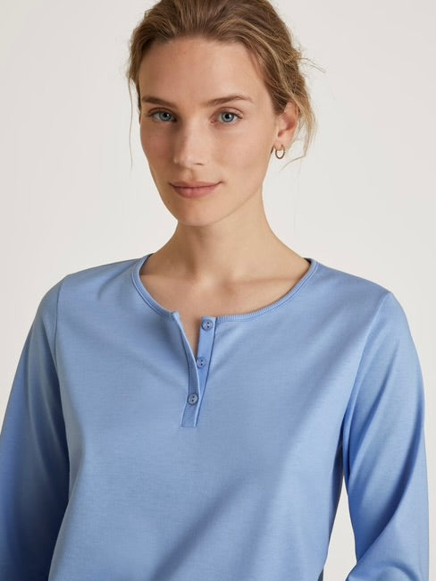 Shell Nights Pyjama Blue