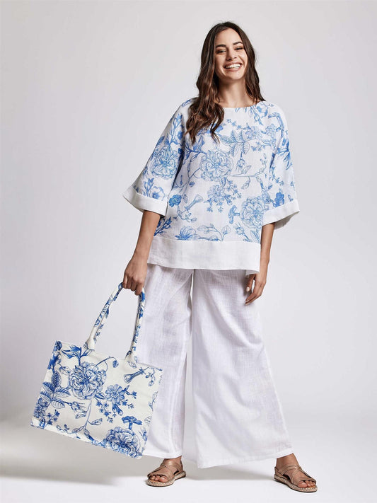 Osaka Trousers White