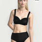 Solid Twist Front Top Black