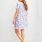 Coastal Dreams Shortsleeve Sleepshirt Persian