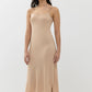 Body Dress Long Beige