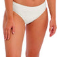 Beach Waves Linen Mid Ride Bikini Brief