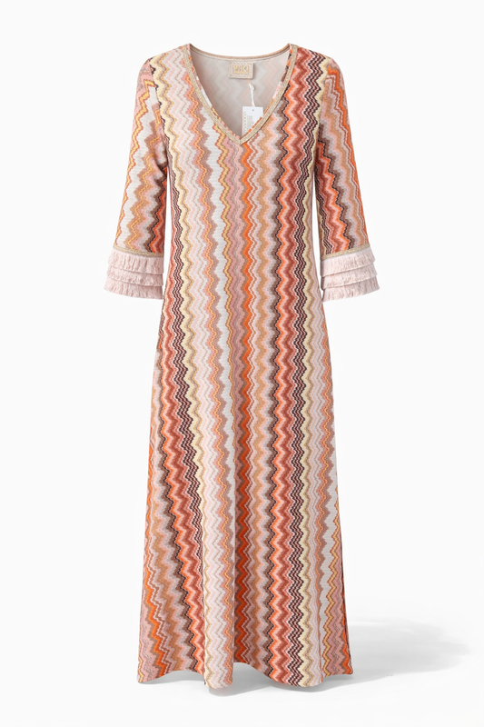 Rachel Knit Long Dress Terra
