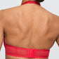 Jane Padded Heartshape True Red