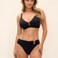 Marissa Mid Rise Bikini Brief Black
