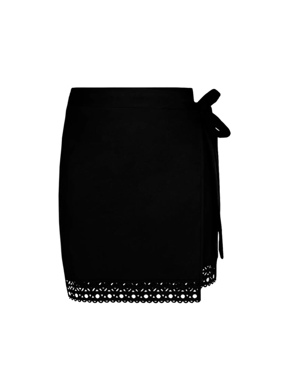 Ajourage Couture Pareo Black