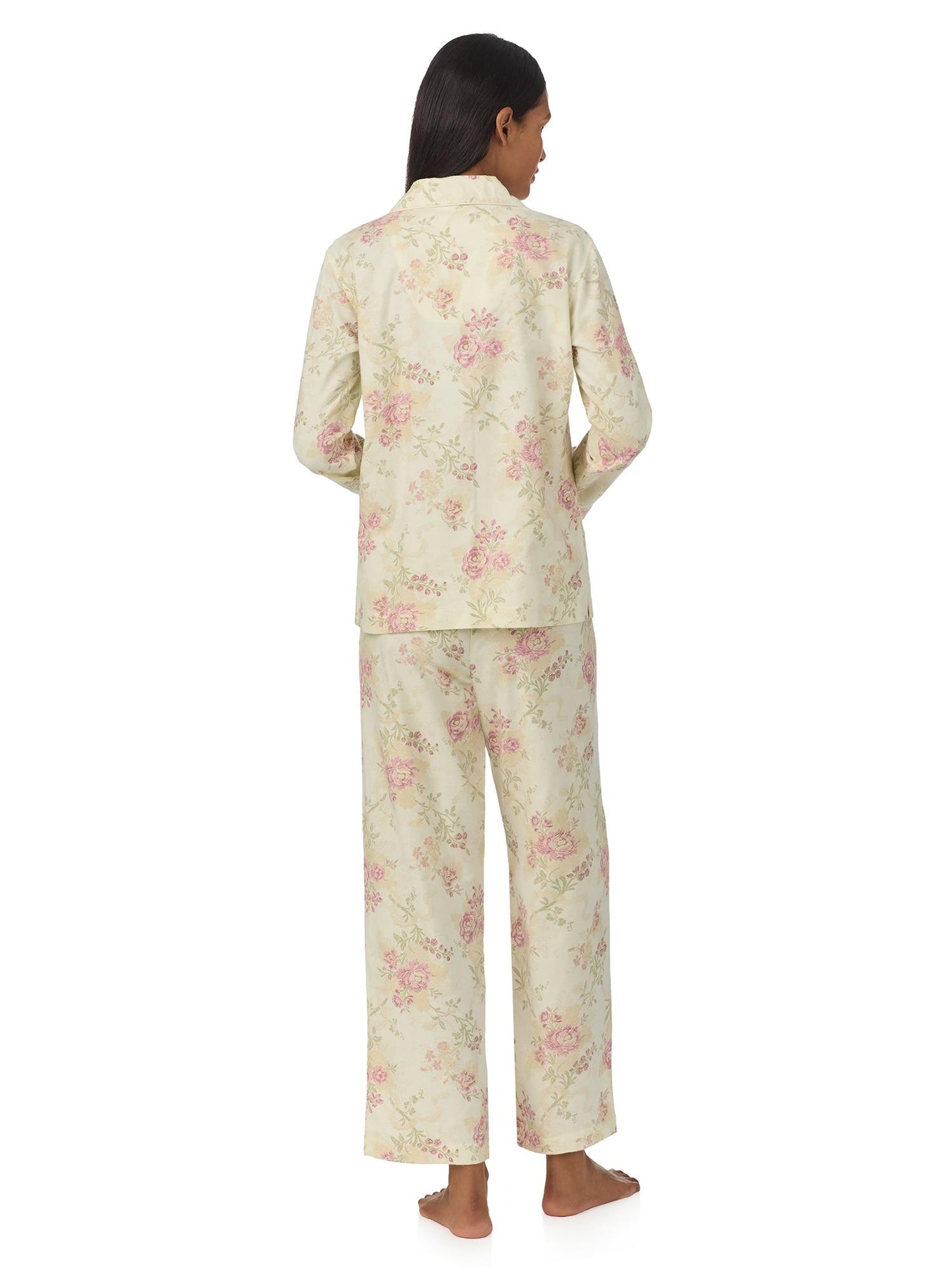 Ivory Floral PJ Set