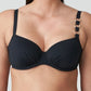 Damietta Full Cup Bikini Top Black