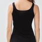 Emotions Strap Top Black