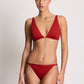 Beach Club Tall Triangle Bra Cruising Red