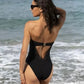 Strapless Ajourage Couture Swimsuit