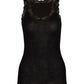Richesse Lace Tank Top Black