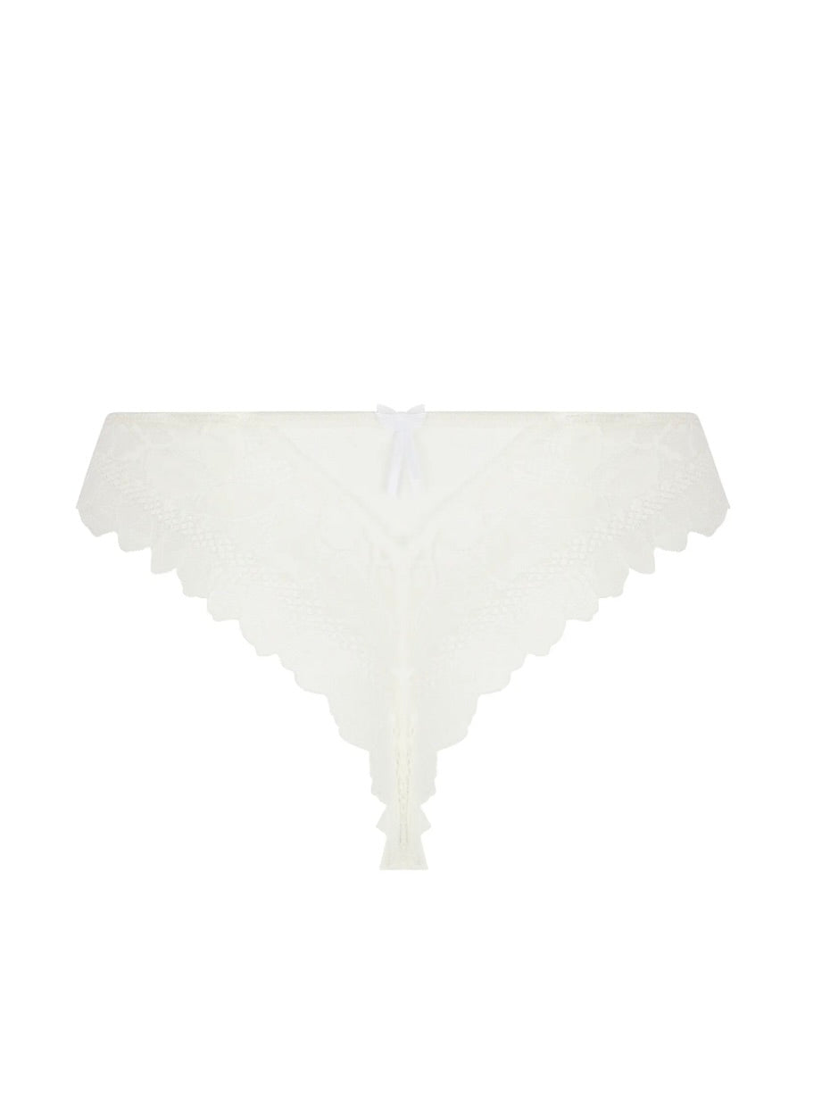 Sublime Organza Thong Ecru Necre