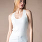 Laure Rib Tank Top Blanc