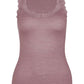 Richesse Lace Tank Top Elderberry