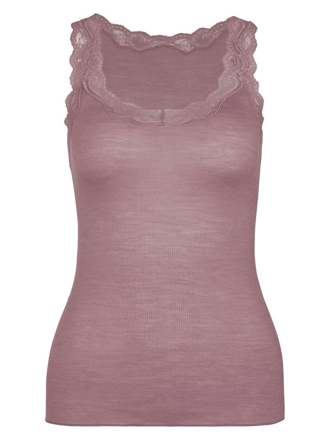 Richesse Lace Tank Top Elderberry