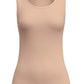 True Confidence Wool-Silk Tank Top Desert Brown