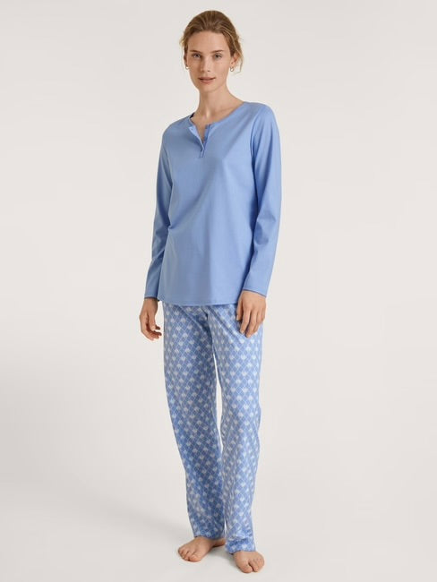 Shell Nights Pyjama Blue