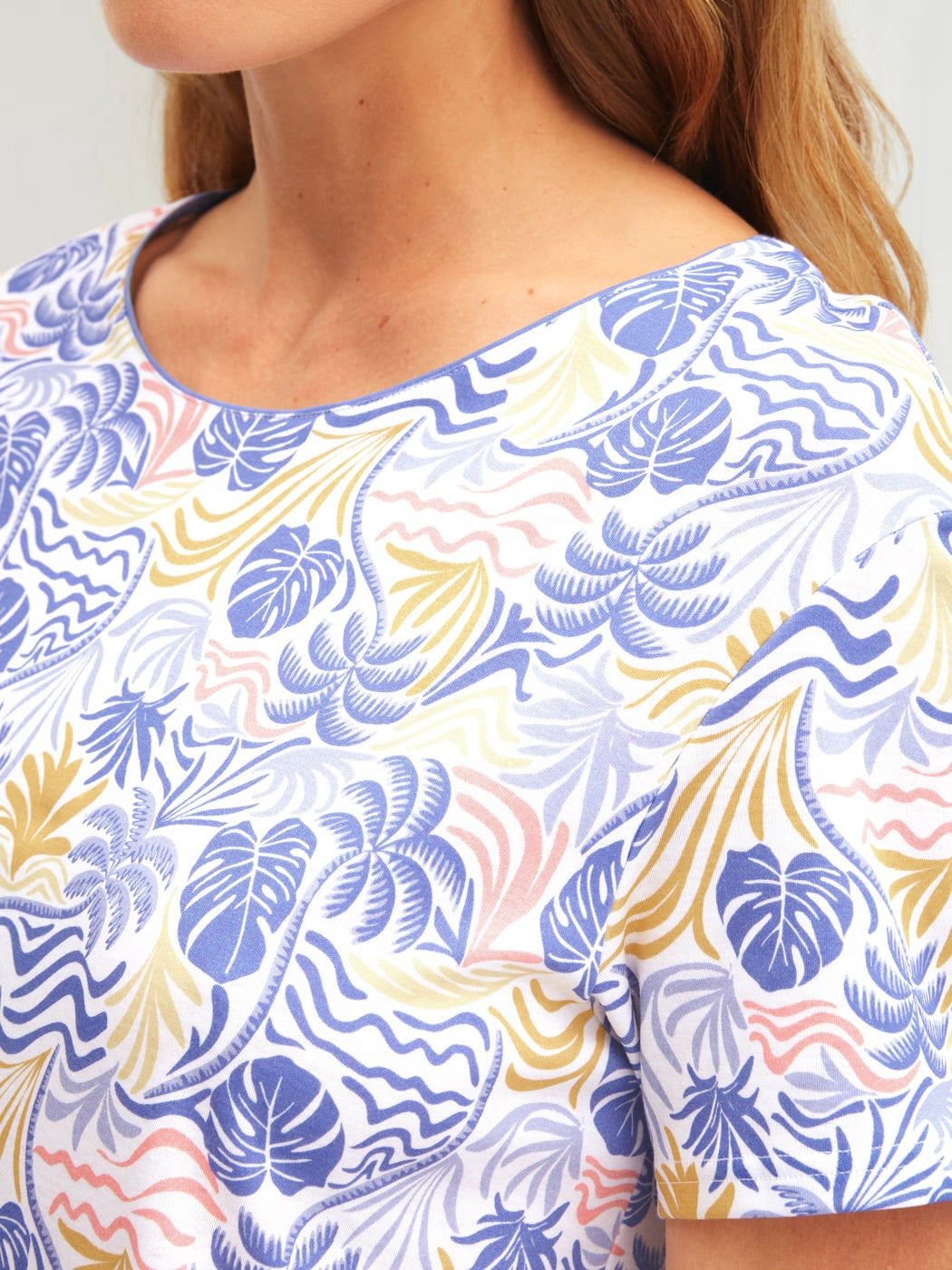 Coastal Dreams Shortsleeve Sleepshirt Persian