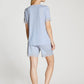 Elegant Dreams Short Pyjama Light Blue