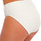 Beach Waves Linen High Waist Bikini Brief