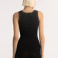 Wool and Silk Tank Top with Lace