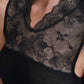 Silky Wool Glam Tank Top Sort