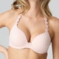 Avero Padded Bra Heart Shape Pearly Pink