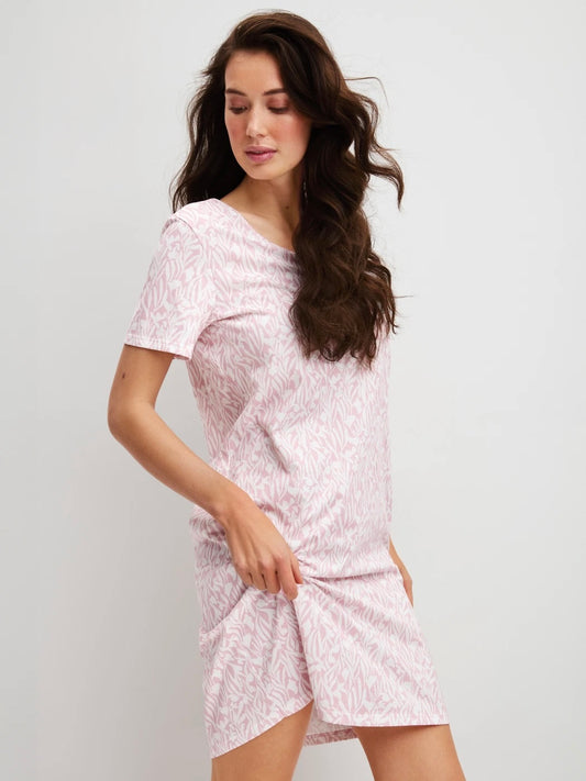 Blooming Nights Short Sleeve Nightdress