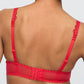 Jane Padded Heartshape True Red
