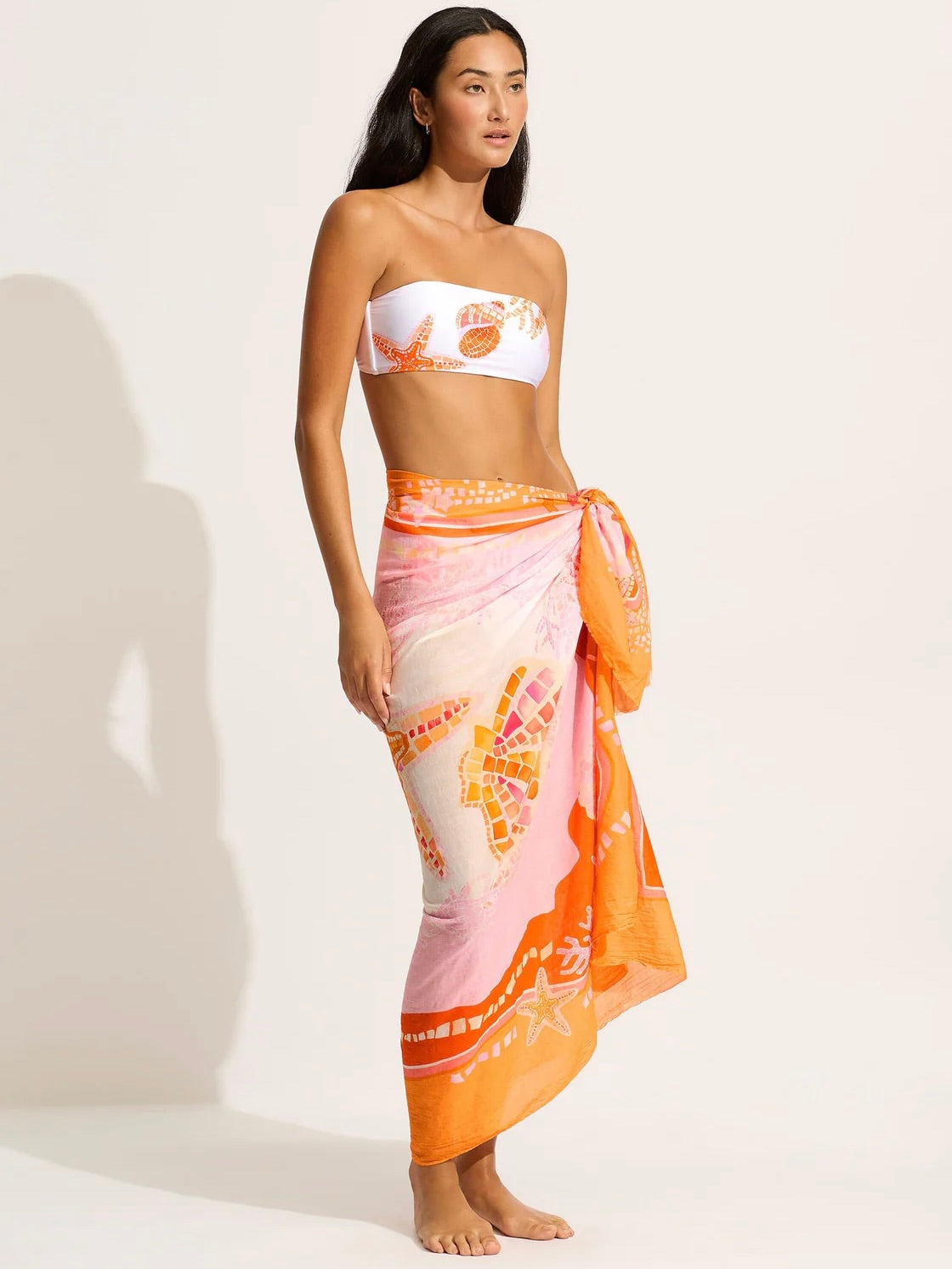 La Mer Sarong White