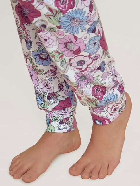 Spring Flower Dreams Cuffed Pyjama