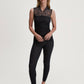 Silky Wool Glam Tank Top Sort
