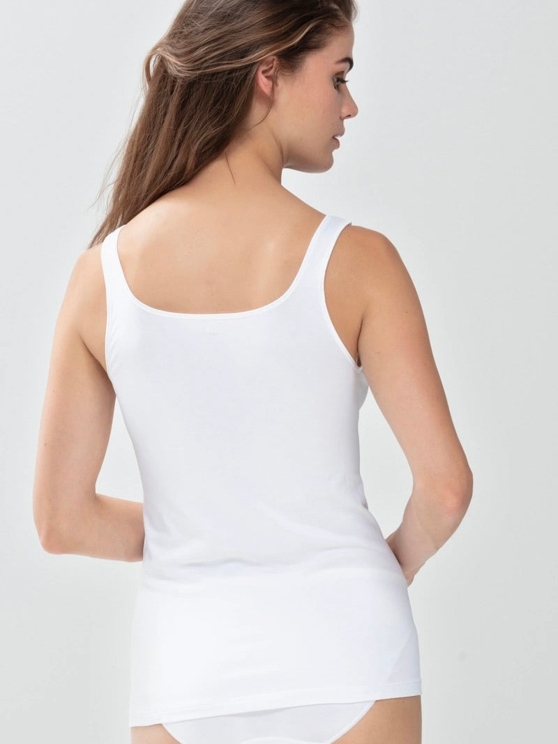 Emotions Strap Top White