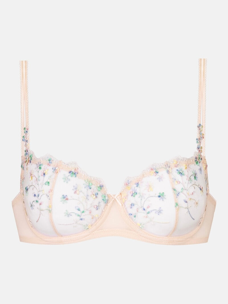 Delightful Balconette Bra Peach Blush