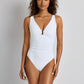 Beach Club Ring OTS UW Swimsuit White