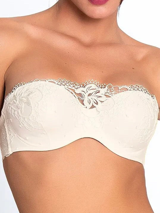 Princesse Iris Strapless Ecru