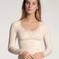 Richesse Lace Shirt Long Sleeve Ivory