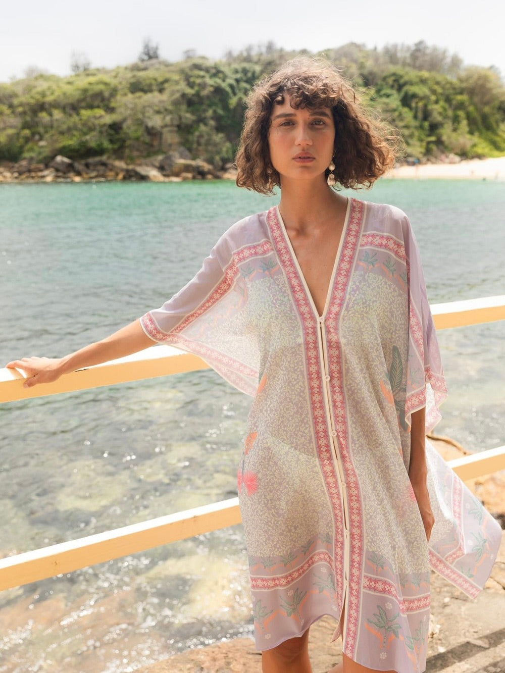 Isla Kaftan Flowy Midi