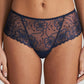 Jane Velvet Blue Luxury Thong