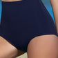 High Waist Bikini Bottom Marine